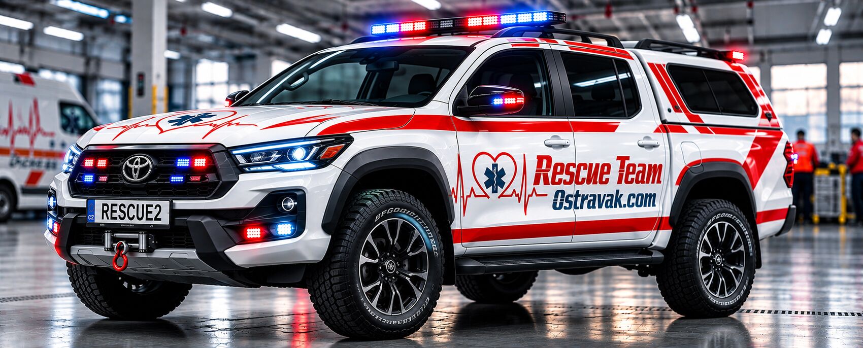Terénní vůz Rescue Team